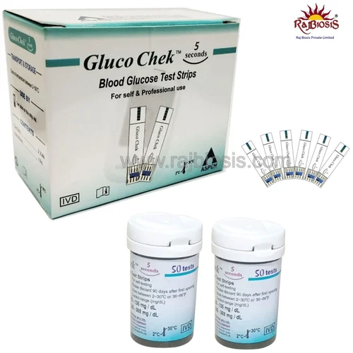 Aspen Gluco Chek 5 Seconds Glucometer strip 50 x 4