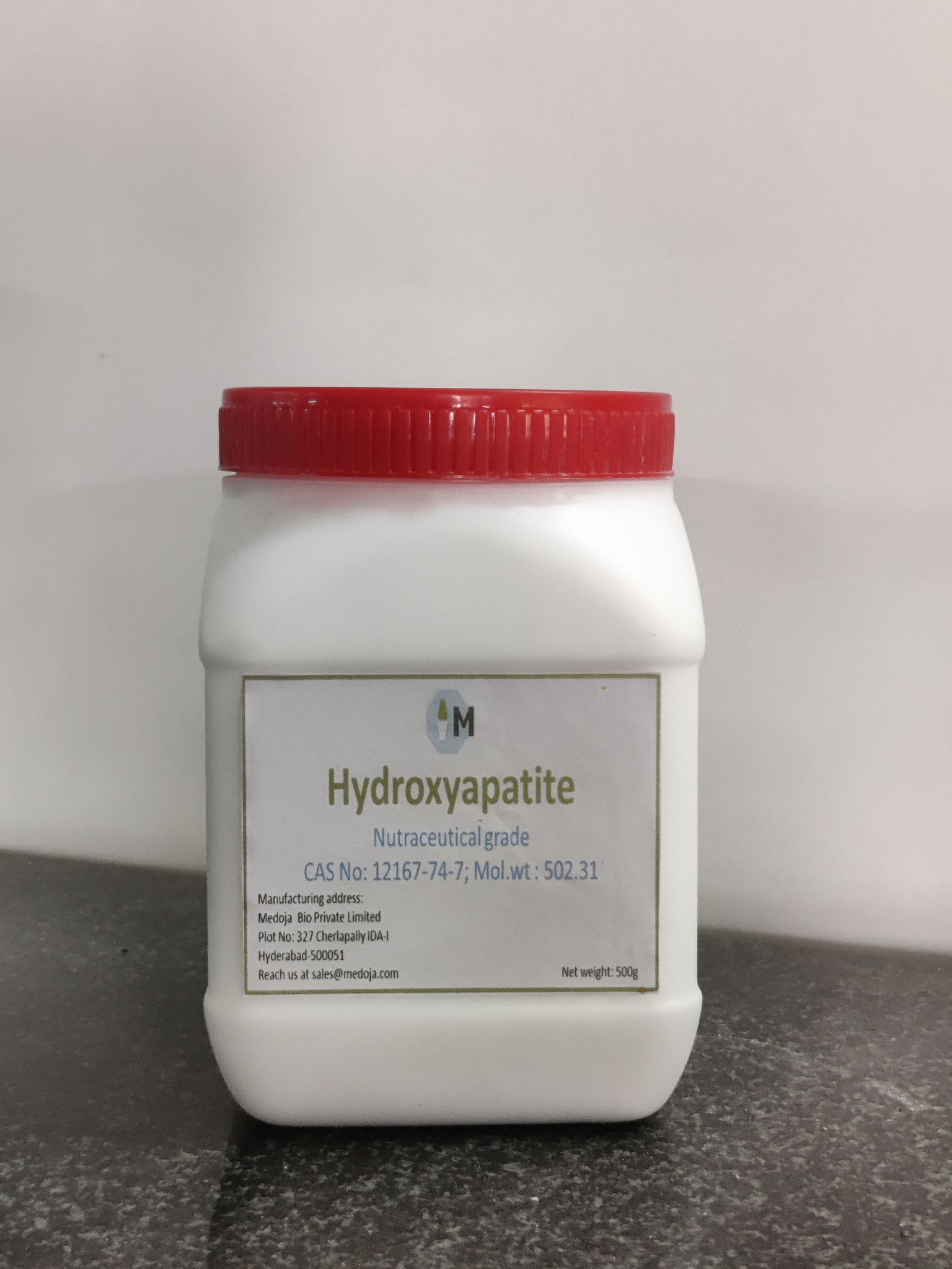 Hydroxyapatite, for Nutraceuticals