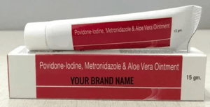 Povidone- Iodine, Metronidazole & Aloe Vera Ointment