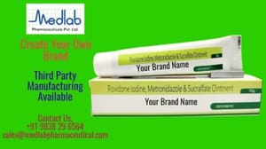 Povidone Iodine, Metronidazol & Sucralfate Ointment