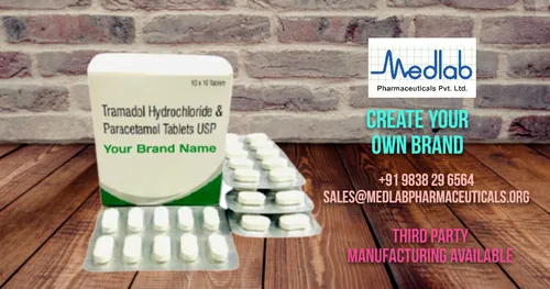 Tramadol Hydrochloride Paracetamol Tablet USP