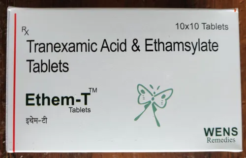 Tranexamic Acid Ethamsylate Tab Third Party/Contract Manufacturing