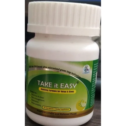 Take It Easy Capsule, For Herbasia