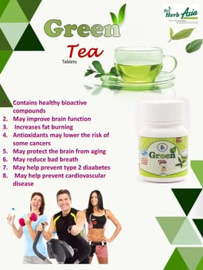 Green Tea Tablets, Bottle