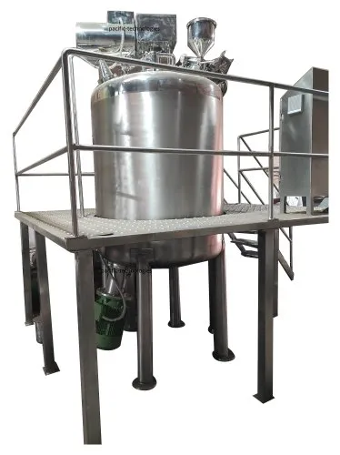 Shampoo Manufacturing Vessel