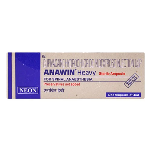 Bupivacaine Hydrochloride (ANAWIN), 4ml