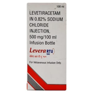 LEVERA RTU Levetiracetam IN 0.82% SODIUM CHLORIDE IMJECTION, Packaging Size: 100 ml