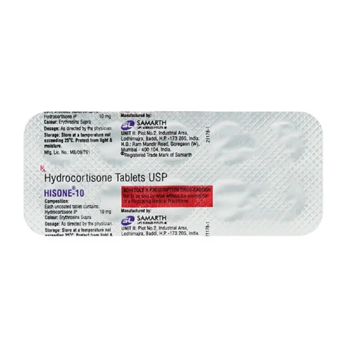 HYDROCORTISONE TEBLET USP, 10mg