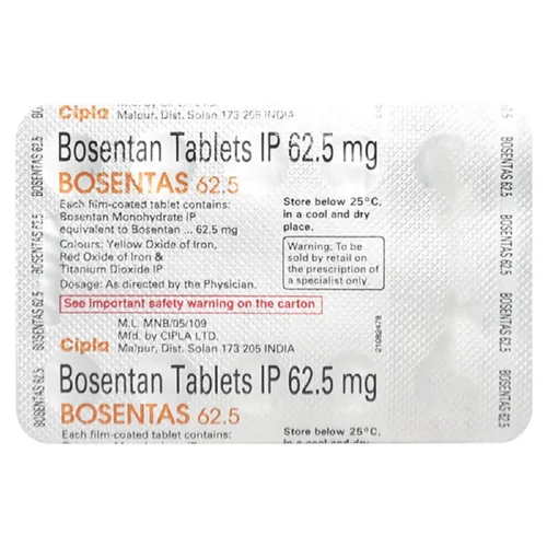 BOSENTAN TABLET IP 62.5 MG