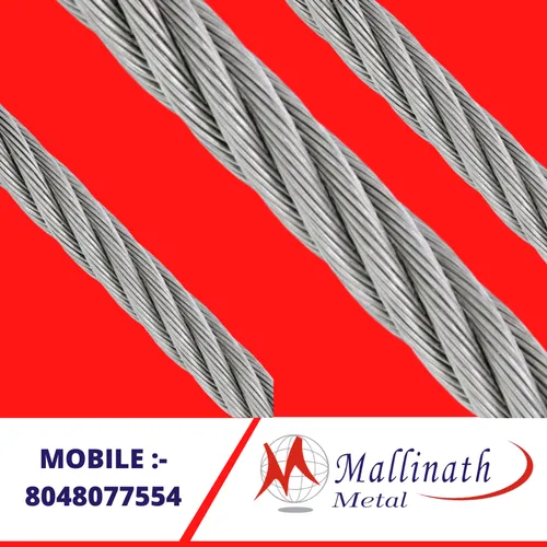 SS Wire Rope 1 x 19