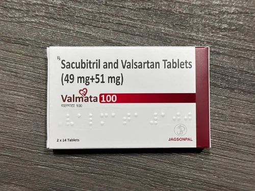 Sacubitril 49mg Valsartan 51mg Tabltes, 100mg