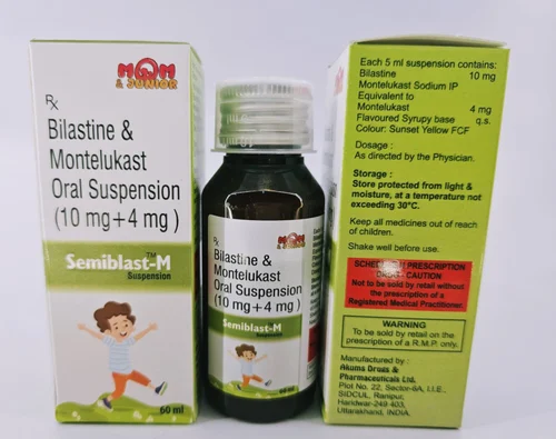 BILASTINE & MONTELUKAST ORAL SUSPENSION