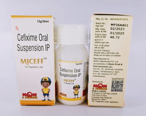 Cefixime 50mg Dry Syrup