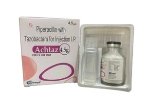 Achtaz Piperacillin Tazobactam Injection