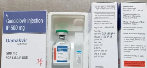 Ganciclovir 500 Mg Injection