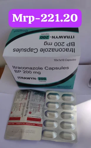 Itraconazole 200 Mg Capsules