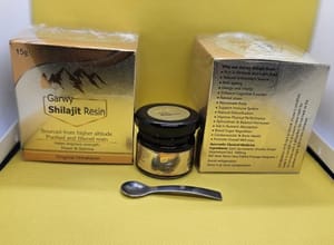 Pure Shilajit Resin, Bottle of 20 g