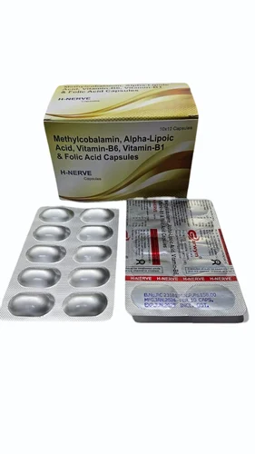 Methylcobalamin, Alpha-Lipoic Acid,Vitamin-B6,Vitamin-B1 & Folic Acid Capsule