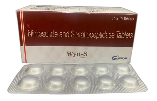 Nimesulide Serratiopeptidase Tablet