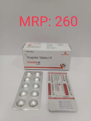 Ticagrelor 90mg Tablet