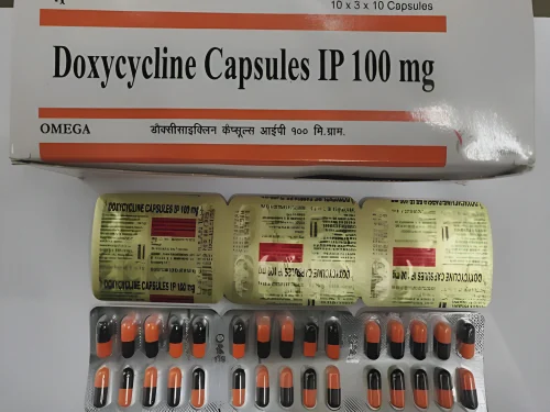 Doxycycline 100mg Capsules