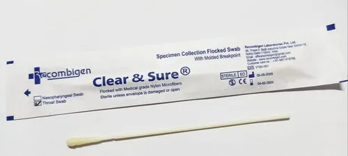 Corona Swab Stick-Nylon Flocked Throat