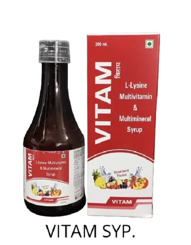 L-Lysine Multivitamin & Multimineral Syrup