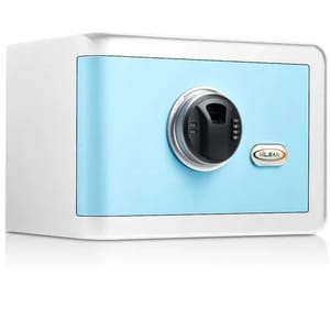 White Single Door Fingerprint Safe (NSL-25)