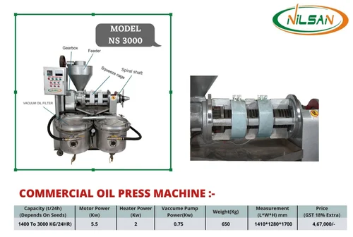 Sesame Oil Extraction Machine