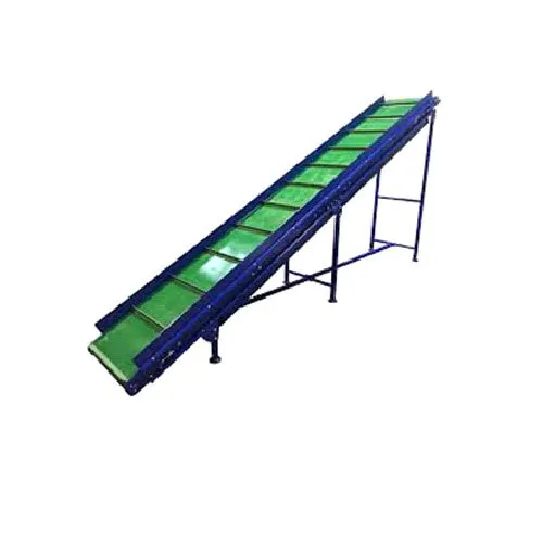 Aluminium , Stainless Steel Inclined Belt Conveyor