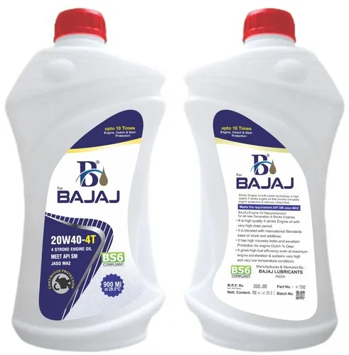 Bajaj 4t Engine Oil