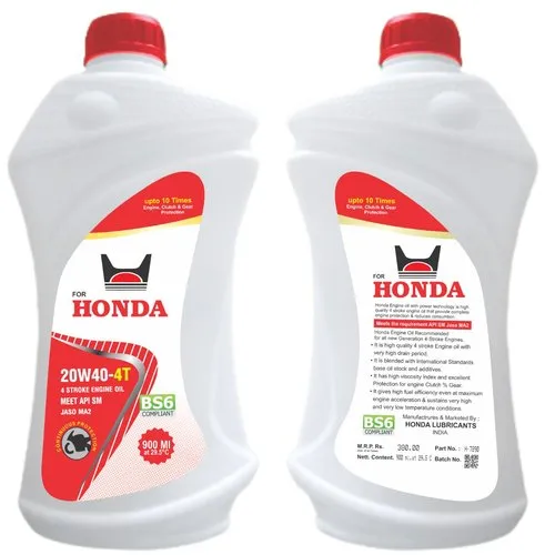 Honda Four Stroke Engine Oil