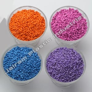 Colored Plastic Granules