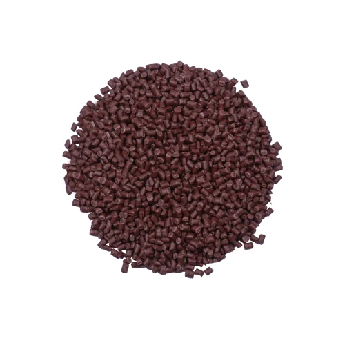 Brown Plastic Granules