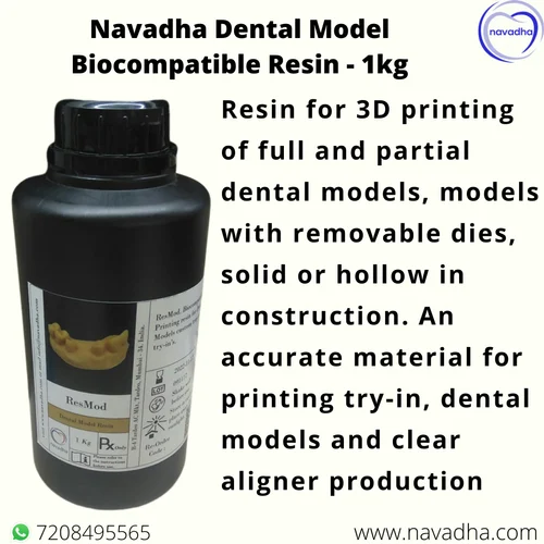 Liquid Navadha Dental Model Biocompatible Resin 1 kg