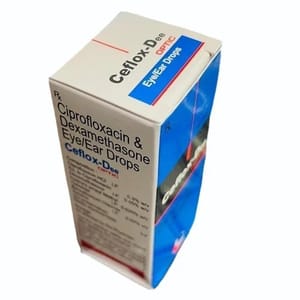 Ciprofloxacin Dexamethasone Eye Ear Drops, 10 ml