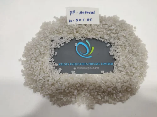 PP NATURAL GLASS FILLED GRANULES