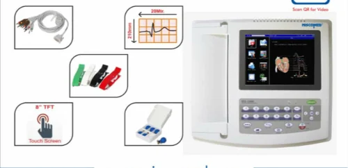 MSI 12 Channel ECG Machine, Digital