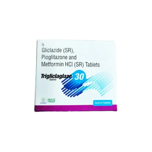 Gliclazide (SR) Pioglitazone and Metformin HCL (SR)