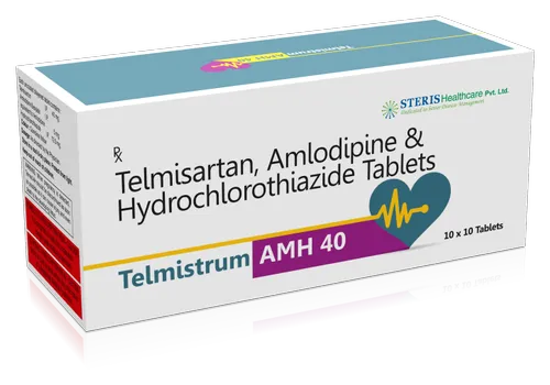 Telmisartan Amlodipine & Hydrochlorothiazide Tablets, 40 mg