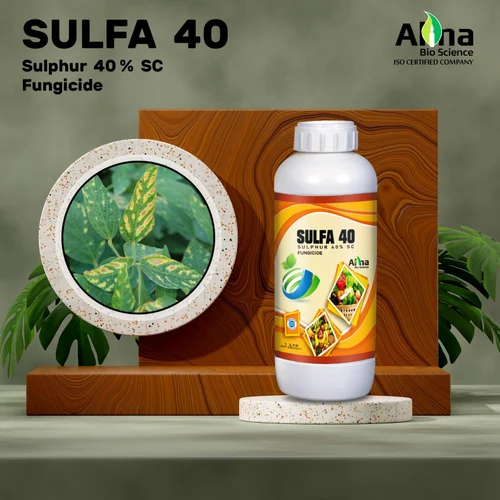 Form: Liquid Sulfa 40 Fungicide, Sulphur 40% Sc, 1 Litre