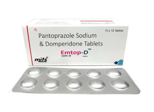 Pantoprazole 40 mg & Domperidone 10 mg