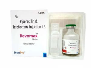 Piperacillin Tazobactam Injection, 4.5 Gm