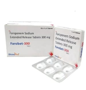 Faropenem Sodium Extended Release 300 Mg, Tablet