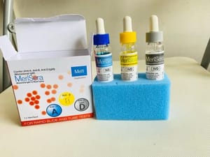 Meril Blood Group Test Kit