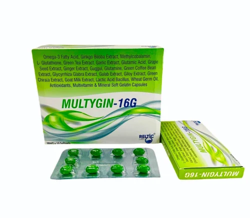 MULTIVITAMIN & MULTIMINERALS 16G SOFTGEL CAPSULES-MULTYGIN-16G SOFTGEL CAPSULE