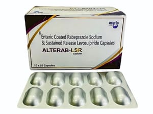 RABEPRAZOLE 20MG+LEVOSULPIRIDE 75MG SUSTAINED RELEASE-ALTERAB-LSR CAPSULE