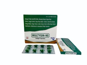 MULTIVITAMIN MULTIMINERAL & ANTIOXIDANT 9G SOFTGEL CAPSULES-MULTYGIN 9G