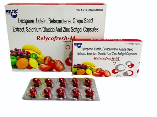 LYCOPENE WITH MULTIVITAMIN + MULTIMINERAL CAPSULES-RELYCOFRESH-M SOFTGEL CAPSULE