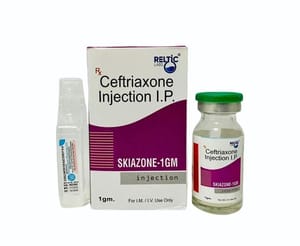 CEFTRIAXONE SODIUM 1000MG-SKIAZONE-1 GM INJECTION